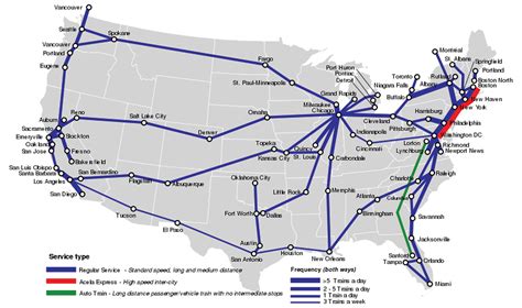 Amtrak train routes map - Chicago. 26 hours 30 minutes Departures Three Days a Week. The Cardinal operates between New York and Chicago, offering unforgettable views of the Southeast's stunning natural beauty. You'll see gently rolling horse country, the Blue Ridge and Allegheny Mountains, the Shenandoah Valley, and the wild white-water rivers of West Virginia as …